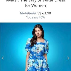 Avatar: Way of Water Disney Dress